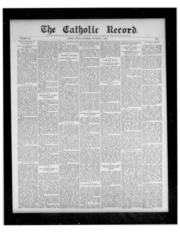 Washington, DC: <b>Catholic</b> Bib-. . Catholic record september 1 1923 pdf